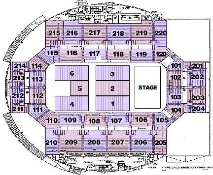 World Arena Seating Chart Colorado Springs