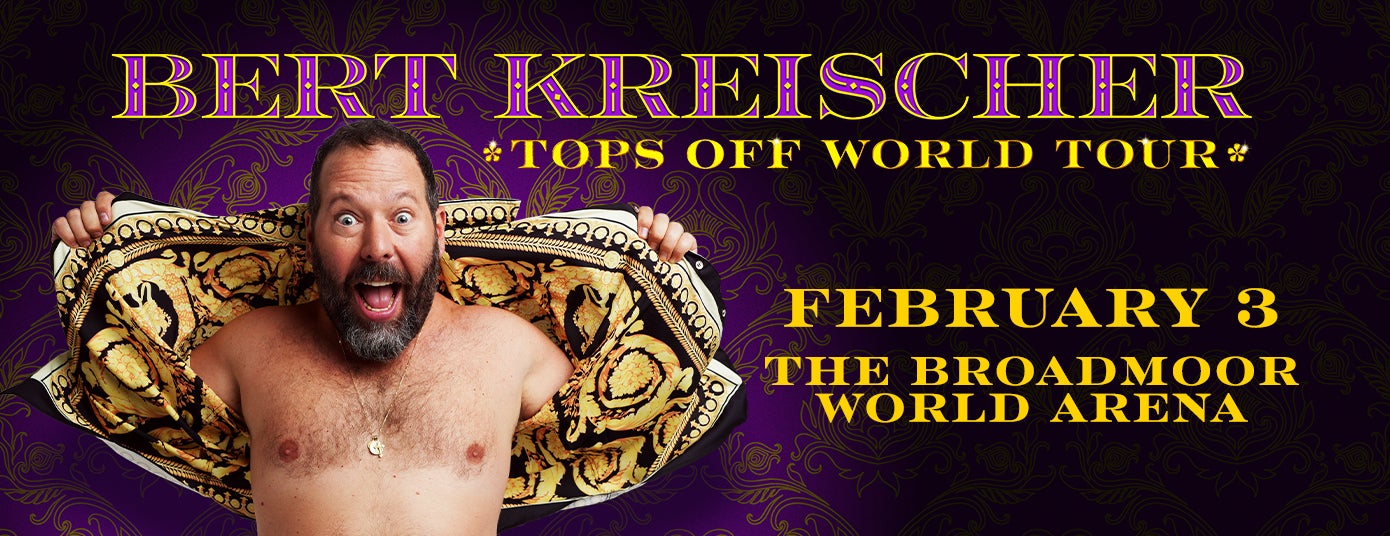 bert kreischer tops off tour support act